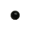 4mm Black Round Beads Eyes