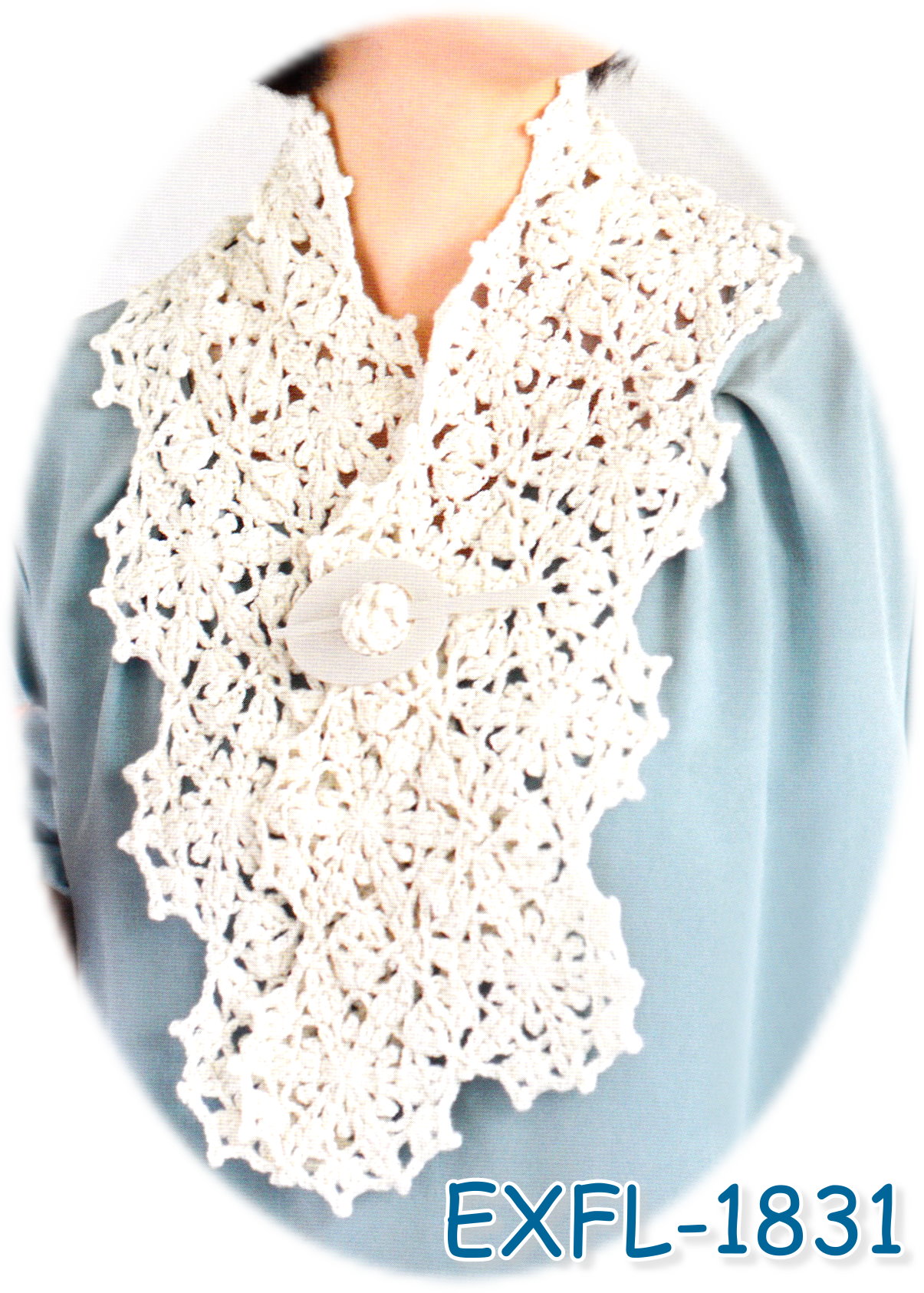 [EXFL-1831] 鉤織頸巾材料包