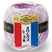 Olympus Gold Label # 40 Lace Thread [Mix]