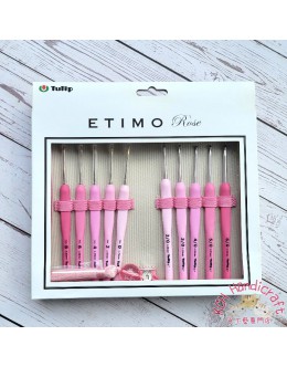 TULIP TEL-001 ETIMO Rose 限量版蕾絲鉤針及鉤針套裝(一套10枝)