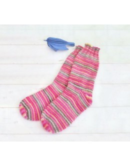 棒針編織襪子材料包 (22-24cm)